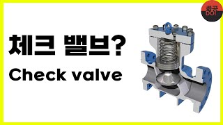 체크 밸브 Check valve [upl. by Salsbury945]