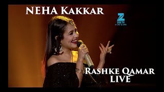 Neha Kakkar  Rashke Qamar LIVE  Riya  SaReGaMaPa Lil Champs [upl. by Bartlet]