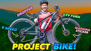 Old Budget Hardtail Gets Fixed Up and Sent Hard [upl. by Sekyere]