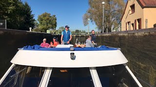 Mit dem Hausboot auf der Saône  unsere Hausboottour 2017 [upl. by Trude349]