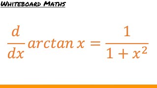 Derivative of arctan x [upl. by Kuth]