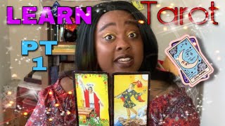 Learning Tarot For Beginners Major Arcana PART 1 [upl. by Trinia]