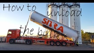 How to unload the bulk tanker into the Silo [upl. by Tatum]