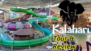 Kalahari Waterpark Resort Wisconsin Dells Tour amp Review with The Legend [upl. by Daph87]