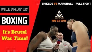 Boxing made history Claressa Shields Vs Savannah Marshall Full Fight HD 4K must watch [upl. by Zephaniah]