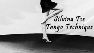 Silvina Tango Technique  Dancing quotPragaquot [upl. by Takken88]