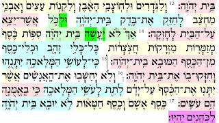 Haftarah Shabbat Shekalim 04 [upl. by Gerstner]