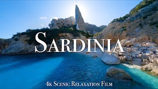 Sardinia 4K  Scenic Relaxation FPV Film With Calming Music [upl. by Durman]