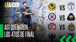 Definidos los cuartos de final de la Liguilla Liga MX 2024 [upl. by Nered]