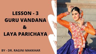 Kathak Tutorial Lesson 3 [upl. by Gleeson]