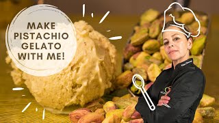 How to make the best Pistachio Gelato at home [upl. by Ilyse]