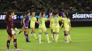 Resumen de cancha  Mazatlán 13 América Femenil [upl. by Burgwell]