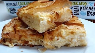 PITAGIBANICA GUŽVARA SA SIROM KOJA SE NAPRAVI ZA 5 MINUTA CHEESE PIE [upl. by Dnomasor]