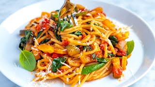 Easy Veggie Spaghetti Recipe [upl. by Anail786]