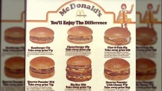 What McDonalds Menu Looked Like The Year You Were Born [upl. by Dorita881]