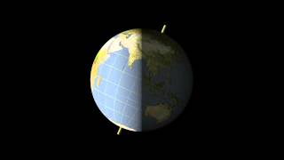 Earths Rotation Animation [upl. by Soraya]