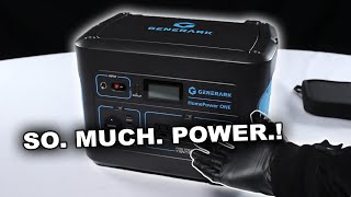 Best 1000w Solar Generator  Geneverse Solar Generator  HomePower ONE Series  Ultimate Review [upl. by Jecoa]