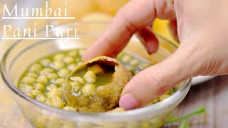 Mumbai Pani Puri made from scratch How to make Pani Puri at home best Pani Puri Recipe streetfood [upl. by Juan442]