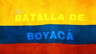 Historia de la BATALLA DE BOYACÁ [upl. by Annaitat332]