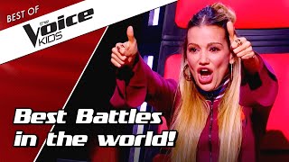 TOP 10  BEST BATTLES in The Voice Kids ever 🔥 part 1 [upl. by Eatnoed709]