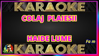 PLAIESII COLAJ KARAOKE [upl. by Nomelc18]