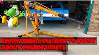 How To Use An Engine Hoist [upl. by Deach]