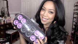 How to Use Hot Rollers  Hair Basics  itsJudyTime [upl. by Al488]