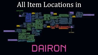 Metroid Dread  Dairon All Items [upl. by Childs578]