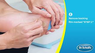 Dr Scholls  How To Use Callus Removers With Duragel® Technology [upl. by Leilah]