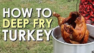 How to Deep Fry a Turkey  Art of Manliness [upl. by Yeznil]