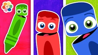 GooGoo Baby New Series  Coloring Nature  Learn the Colors  Color Crew  BabyFirst TV [upl. by Furiya]