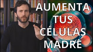 Cómo aumentar tus CELULAS MADRE naturalmente Rejuvenecimiento [upl. by Iatnwahs]