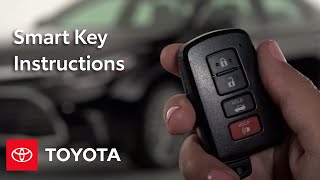 Toyota HowTo Smart Key  Toyota [upl. by Gariepy]