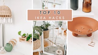 Top 10 Ikea Hacks You Should Try Full Tutorials [upl. by Normalie]