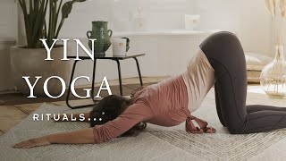 Stretch the day’s tension away with this yin yoga sequence 35minute practice  Rituals [upl. by Malamut]