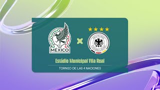 Partido Completo SUB 16 Femenil  México 01 Alemania [upl. by Namajneb]