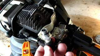 Homelite Chainsaw Wont Start Solved Part I [upl. by Delmor661]