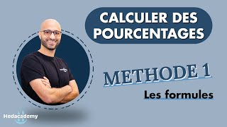 Calculer un pourcentage  Méthode 1 [upl. by Cohleen]