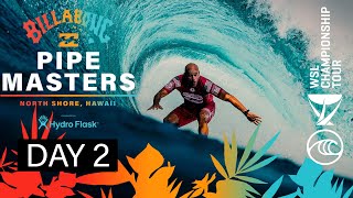 Billabong Pipe Masters Presented By Hydro Flask  Day 2 [upl. by Cruz]