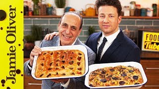 How To Make Focaccia  Jamie amp Gennaro [upl. by Htial]