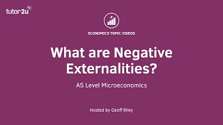 What are Negative Externalities [upl. by Girard]