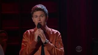 Ansel Elgort singing Easy [upl. by Maharg]