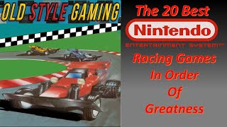 The 20 Best NES Racing Games In Order Of Greatness Surprisingly Good [upl. by Maillil]