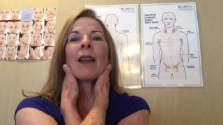 Self Lymphatic Neck Massage [upl. by Nirro]