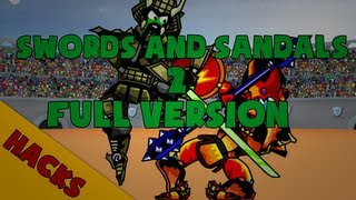 Swords And Sandals 2 Full Version Hacked With Link 2015 [upl. by Adnirol]