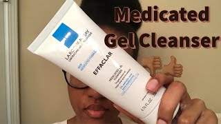 I tried La Roche Posay Effaclar Medicated Gel Cleanser on My Acne Prone Skin for One Month  Review [upl. by Eichman]