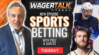 WagerTalk Today  Free Sports Picks  College Basketball amp 4 Nations  Cricket Betting  21825 [upl. by Buddie]