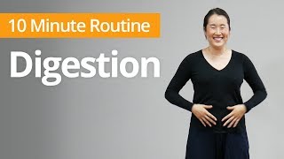 DIGESTIVE SUPPORT Exercises  10 Minute Daily Routines [upl. by Iraj]