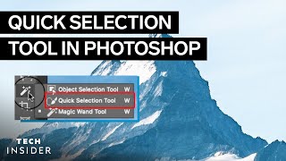 How To Use The Quick Selection Tool In Photoshop [upl. by Halyk]