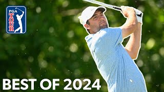 Scottie Schefflers top shots of 2024 [upl. by Sackville376]